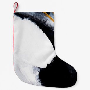 Abstracte oliestextuurachtergrond. Abstract kunstg Kleine Kerstsok