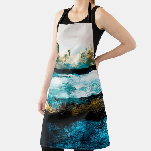 Abstracte oliestextuurachtergrond. Verf op canvas. Schort (Insitu)