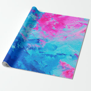 abstracte olieverf op canvas, achtergrond cadeaupapier