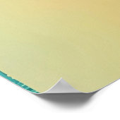 Abstracte Olijfverbinding - Ken Gage Art Poster (Hoek)