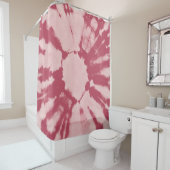 Abstracte ondergrond van het patroon van de watten douchegordijn (In situ)