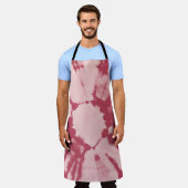 Abstracte ondergrond van het patroon van de watten schort (Gedragen)