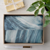 Abstracte ontkoppeling van het water in de diepe o tissuepapier (Geschenk)