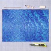 Abstracte ontkoppeling van oceaanwater tissuepapier (Craft)