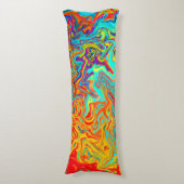 Abstracte ontwerpconcepten verkennen lichaamskussen (Voorkant Verticaal)