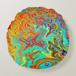 Abstracte ontwerpconcepten verkennen rond kussen
