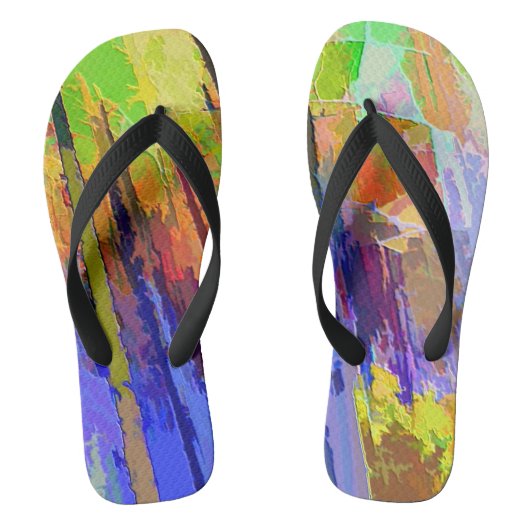 Abstracte ontwerpstandaarden teenslippers (Voetbed)