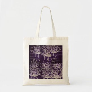 Abstracte oog tote bag
