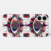 Abstracte ooggeometrie – modern Case-Mate iPhone case (Achterkant (horizontaal))