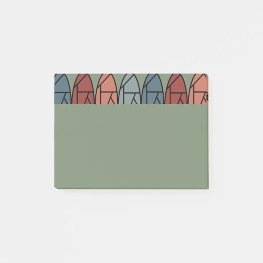 Abstracte openingen post-it® notes (Voorkant)