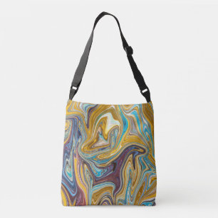 Abstracte opmaak voor berichten Beste abstracte Crossbody Tas