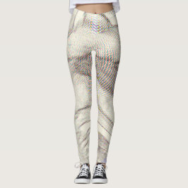 Abstracte optische illusie Trippy Leggings