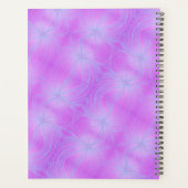 Abstracte optische lijnillusie planner (Achterkant)