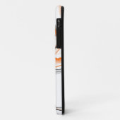 Abstracte Oranje golven Case-Mate iPhone Case (Achterkant/links)