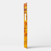 Abstracte oranje ondergrondse betonwand; Case-Mate iPhone case (Achterkant / Rechts)