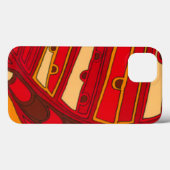 Abstracte Oranje panelen Case-Mate iPhone Case (Achterkant (horizontaal))