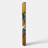 Abstracte origami hemel en goud Case-Mate iPhone case (Achterkant / Links)