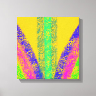 Abstracte originele kunst canvas afdruk