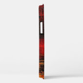 Abstracte oude achtergrond of getande grijsstructu Case-Mate iPhone case (Achterkant / Rechts)