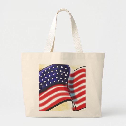 Abstracte oude Canvas tas van Glory (Voorkant)