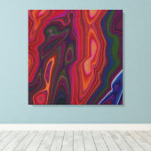 Abstracte Overbelasting Canvas Afdruk (Insitu (Houten vloer))