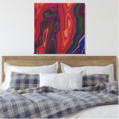 Abstracte Overbelasting Canvas Afdruk (Insitu (Slaapkamer))