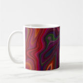 Abstracte Overbelasting Koffiemok (Links)