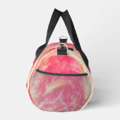 Abstracte Paardebloemen & vuurvliegjes Geel rood Plunjezak (Rechts)