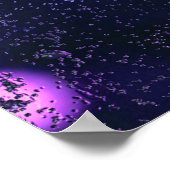 Abstracte paarse achtergrondtextuur poster (Hoek)