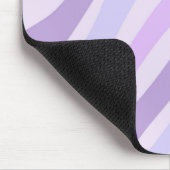 Abstracte Paarse Groovy Stripe Liquid Pattern Muismat (Hoek)