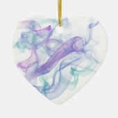 Abstracte Paarse haas Keramisch Ornament (Voorkant)