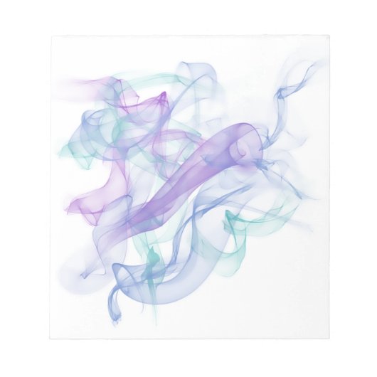 Abstracte Paarse haas Notitieblok (Voorkant)