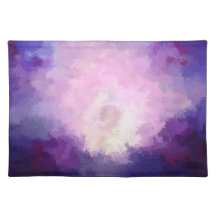 Abstracte Paarse matten 20 x 14 inch