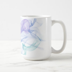 Abstracte Paarse Nevel Koffiemok