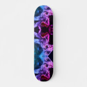 Abstracte Paarse Octopus, 7 3/4 "Skateboard Deck Skateboard (Voorkant)
