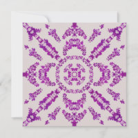 Abstracte Paarse Orchidee Flower Design Pattern Ar