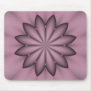 Abstracte Paarse ventilator Mousepad Muismat