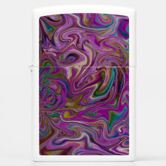 Abstracte Paarse vloeibare marmer