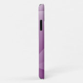 Abstracte Paarse witte ombre Hoesje-Mate iPhone Ca Case-Mate iPhone Case (Achterkant/rechts)