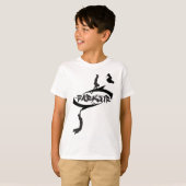 Abstracte Parkour Flip T-shirt (Voorkant volledig)