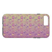 Abstracte pasteelgroen en roze pasteitekoraal Case-Mate iPhone case (Achterkant (Horizontaal))