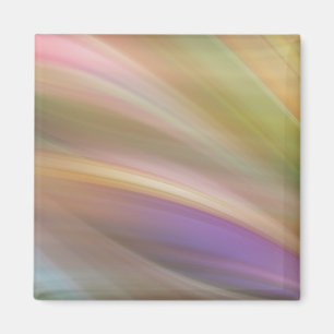Abstracte pasteelkleuren magneet