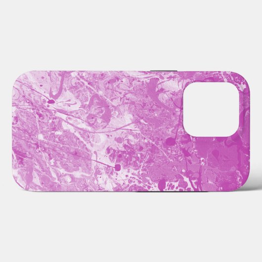 Abstracte pasteelregenboogkleurstof Case-Mate iPhone case (Achterkant (horizontaal))