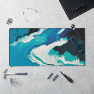 Abstracte pasteelverf Lagoon Edition Bureaumat