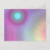 Abstracte pastei. briefkaart (Voorkant)