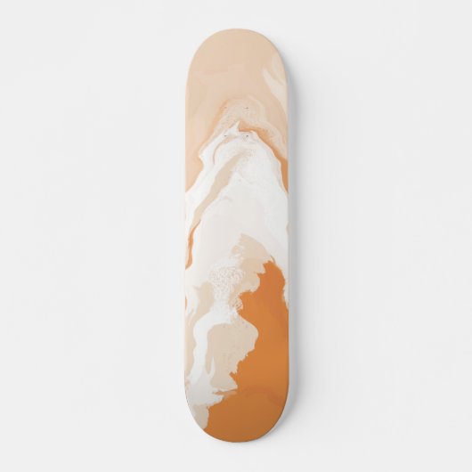 Abstracte pastel Paint Ginger Edition Skateboard (Voorkant)