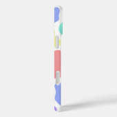 Abstracte pastelkleur telefoonhoesje (wit) Case-Mate iPhone case (Achterkant / Rechts)