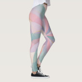 Abstracte pastelkleurige legging (Rechts)