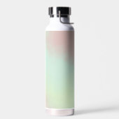 Abstracte pastelolie Schilderfles Waterfles (Links)