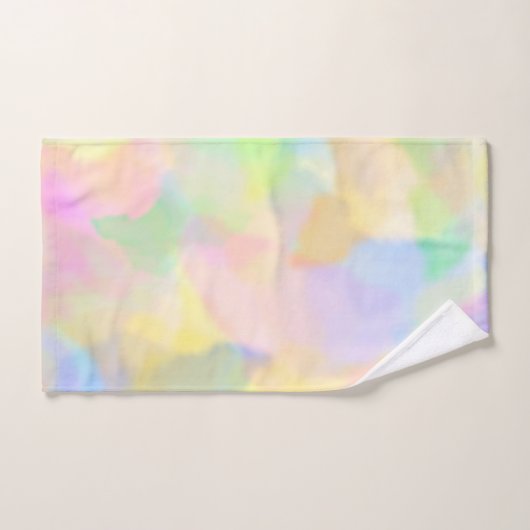  Abstracte pastels Bad Handdoek (Handdoek)
